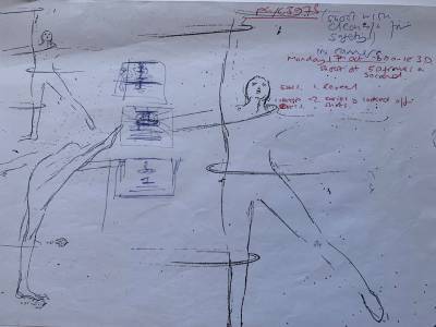 The 12 Days of Christmas - 5 Gold Rings storyboard