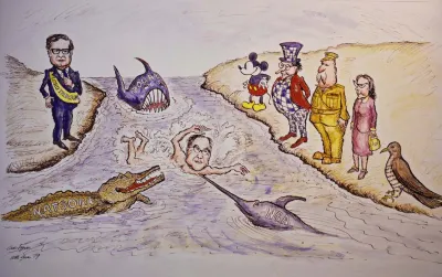 The Money Programme political cartoon 12