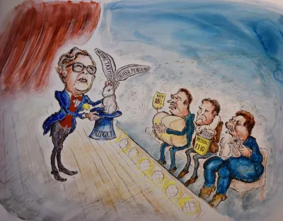 The Money Programme political cartoon 16