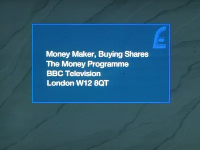 The Money Programme graphics 6