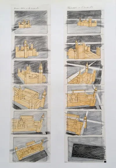 Election 87 storyboard