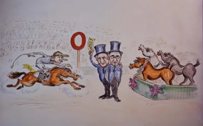 The Money Programme political cartoon 21