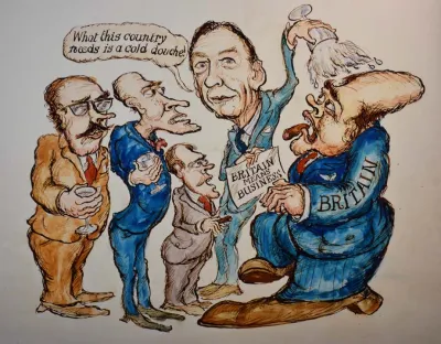 The Money Programme political cartoon 23