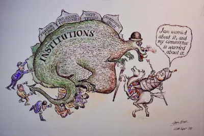 The Money Programme political cartoon 3