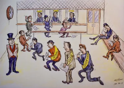 The Money Programme political cartoon 37