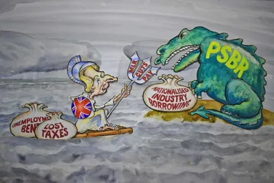 The Money Programme political cartoon 39