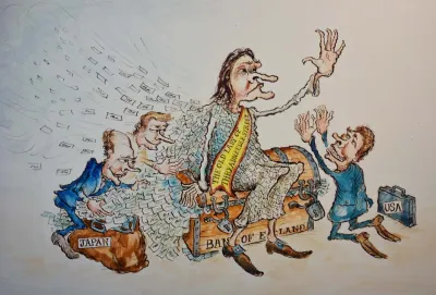 The Money Programme political cartoon 7