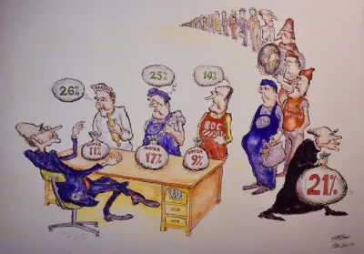 The Money Programme political cartoon 9