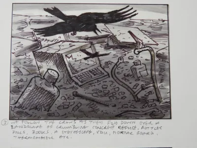 A Very Peculiar Practice drawn storyboard 4