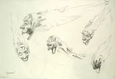 Narnia animation character design - evil sprites 5