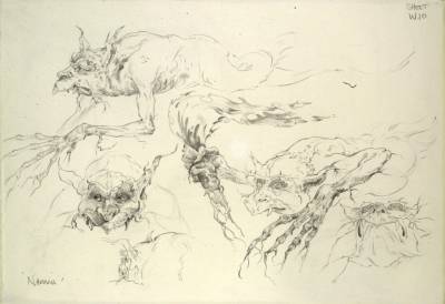 Narnia animation character design - evil sprites 7