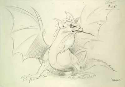 Narnia animation character designs - dragons 5