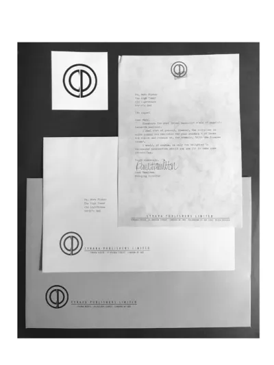 Cynara Publishers stationery props