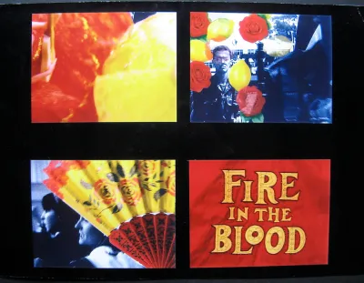 Fire In The Blood mood board