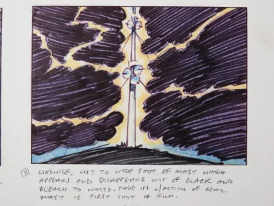 Heart of the Country original art storyboard 10