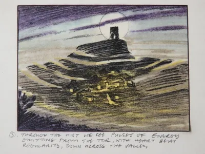 Heart of the Country original art storyboard 4