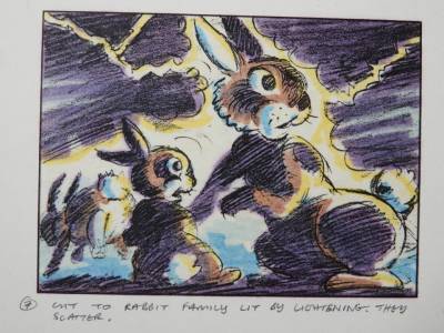 Heart of the Country original art storyboard 8