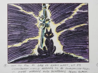 Heart of the Country original art storyboard 9