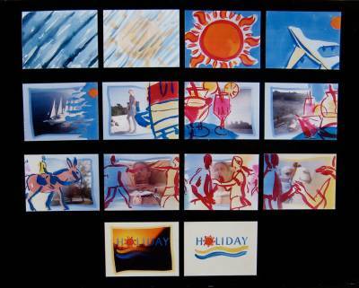 Holiday storyboard