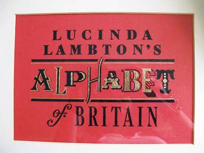 Lucinda Lambton's Alphabet of Britain title frame