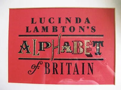 Lucinda Lambton's Alphabet of Britain title frame