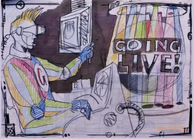 Going Live! storyboard 4