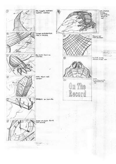 On The Record storyboard