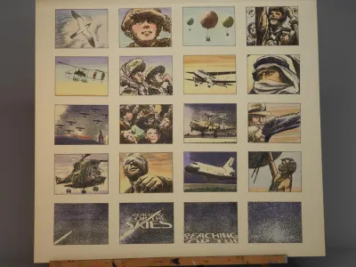 Reaching for the Skies full drawn storyboard