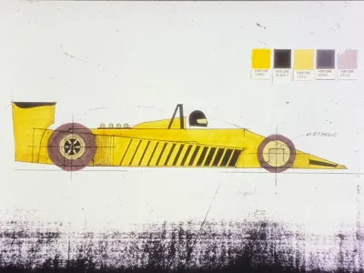 Sportsnight Formula One car for CGI 1