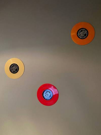 Top of the Pops three vinyl discs