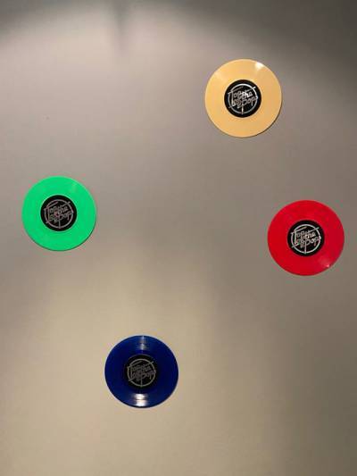 Top of the Pops four vinyl discs