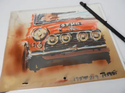 The Power and The Glory cels 1