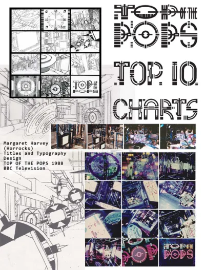 Top of the Pops storyboard and credits