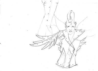 BBC2 Christmas - Wild Fairies costume design 7