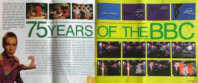 'Clips' 1998 article on BBC Graphic Design 1