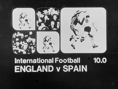 International Football: England v Spain (1960)