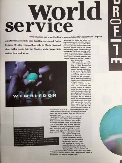 BBC Presentation Design 'Videographic' article 2