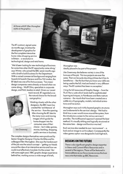 'Around Resources' Graphic Design Dept Feature 3