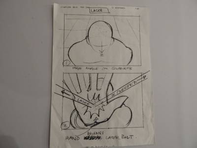 2000 Today laser hand storyboard 1