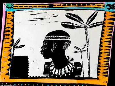 'Why the Agouti Has No Tail' illustration 3