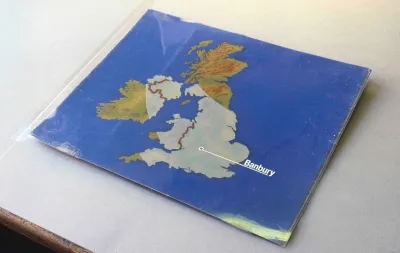 Adding an overlay to a news map 3 (1985)