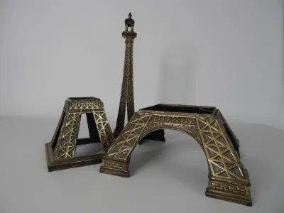Around the World in 80 Days Eiffel Tower model 2