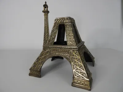Around the World in 80 Days Eiffel Tower model 3