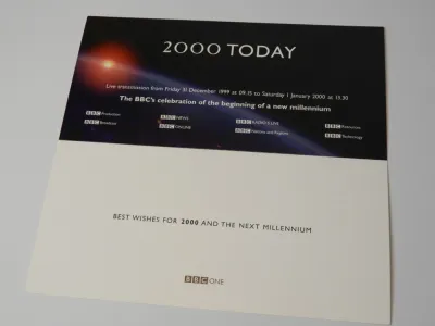 2000 Today publicity cards 1