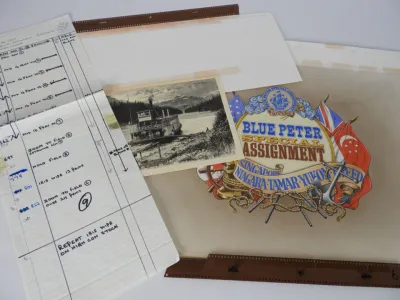 Blue Peter SA - Rivers artwork/camera dope sheet 1