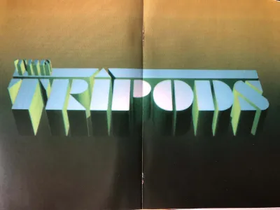 Computer generated image of the The Tripods logo