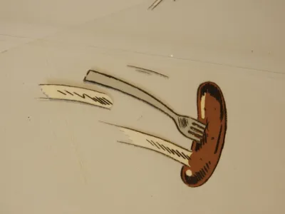 Grange Hill titles sausage overlay 2