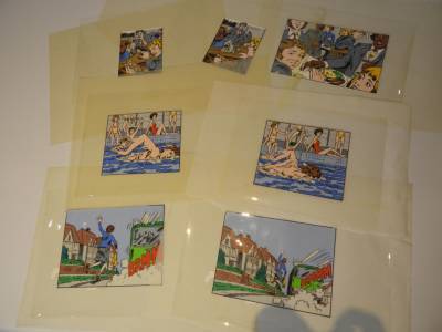 Grange Hill original animation artwork 1