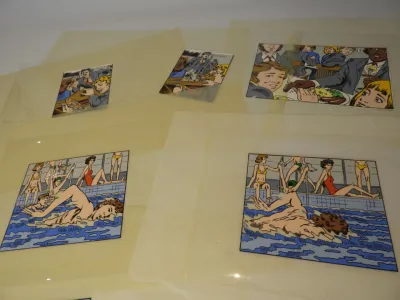 Grange Hill original animation artwork 2