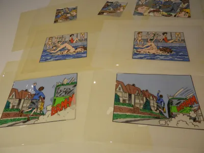 Grange Hill original animation artwork 3